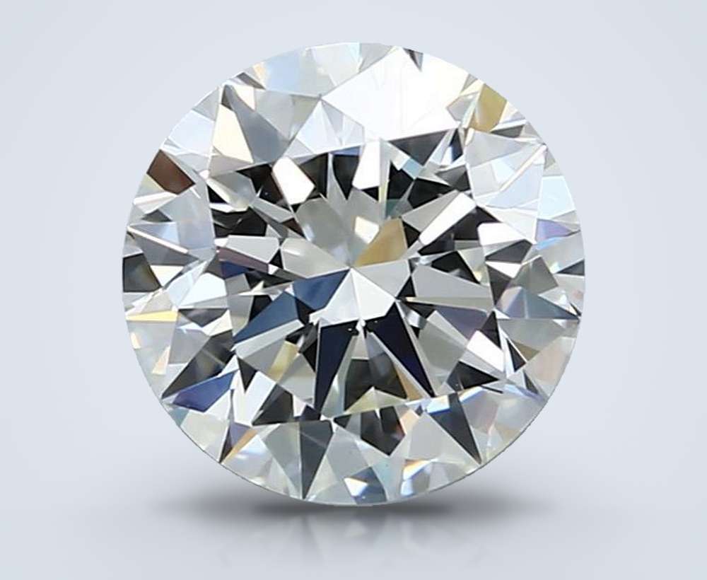 2.70ct I VS1 Rare Carat Ideal Cut Round Diamond