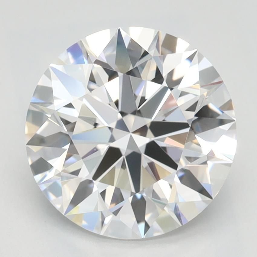 2.20ct D IF Rare Carat Ideal Cut Round Lab Grown Diamond