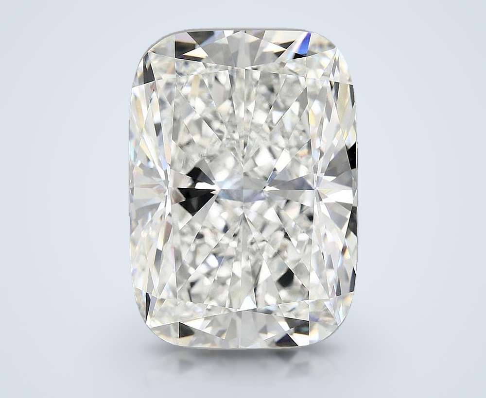 13.54ct F VVS2 Rare Carat Ideal Cut Cushion Lab Grown Diamond