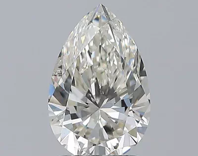 1.70ct I SI2 Rare Carat Ideal Cut Pear Diamond