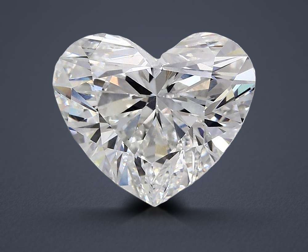 12.10ct F VS1 Rare Carat Ideal Cut Heart Lab Grown Diamond