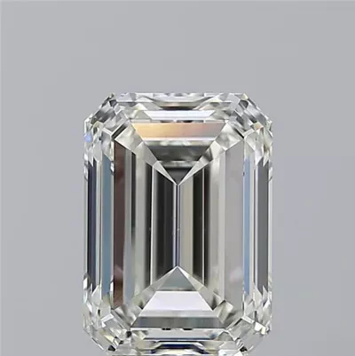 4.51ct J VS2 Very Good Cut Emerald Diamond