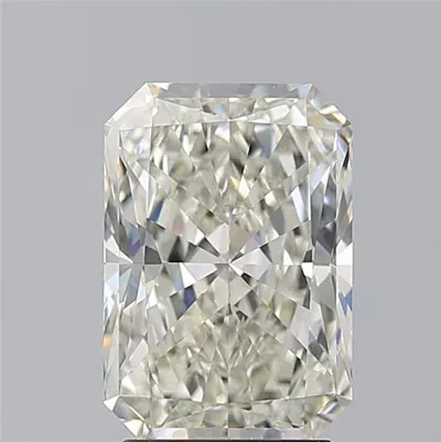 3.01ct K VS2 Rare Carat Ideal Cut Radiant Diamond