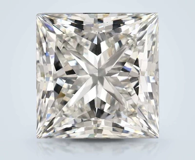 5.99ct G VS2 Rare Carat Ideal Cut Princess Lab Grown Diamond