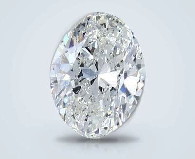 2.02ct H SI2 Rare Carat Ideal Cut Oval Diamond