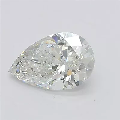 0.90ct F SI1 Rare Carat Ideal Cut Pear Lab Grown Diamond