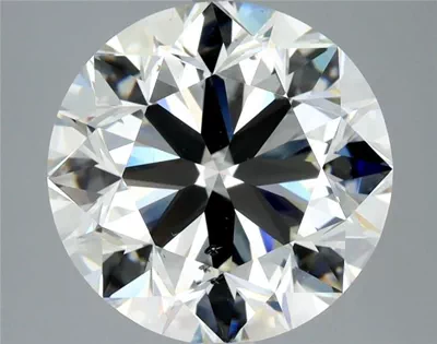 5.01ct J SI2 Very Good Cut Round Diamond