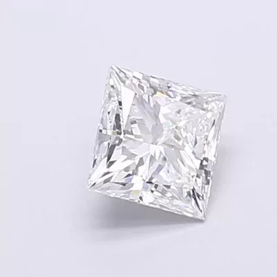1.12ct D VS1 Excellent Cut Princess Lab Grown Diamond