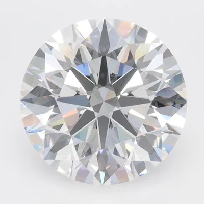 3.76ct D VVS1 Rare Carat Ideal Cut Round Lab Grown Diamond