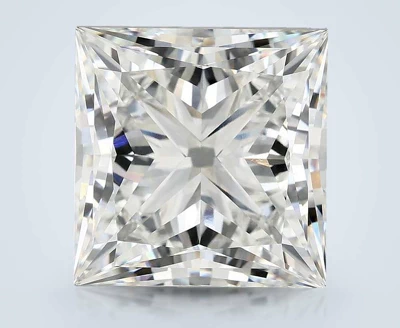 10.68ct F VVS2 Rare Carat Ideal Cut Princess Lab Grown Diamond