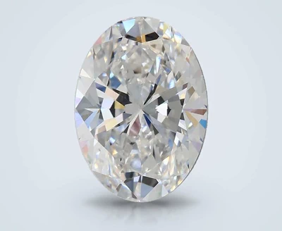 2.54ct D VVS2 Rare Carat Ideal Cut Oval Lab Grown Diamond