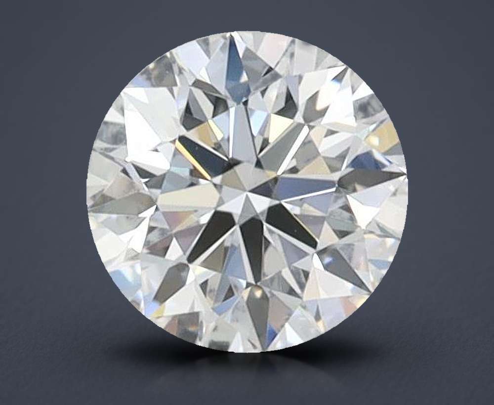 0.53ct D FL Rare Carat Ideal Cut Round Lab Grown Diamond
