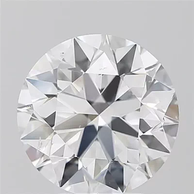 4.01ct D SI2 Excellent Cut Round Diamond
