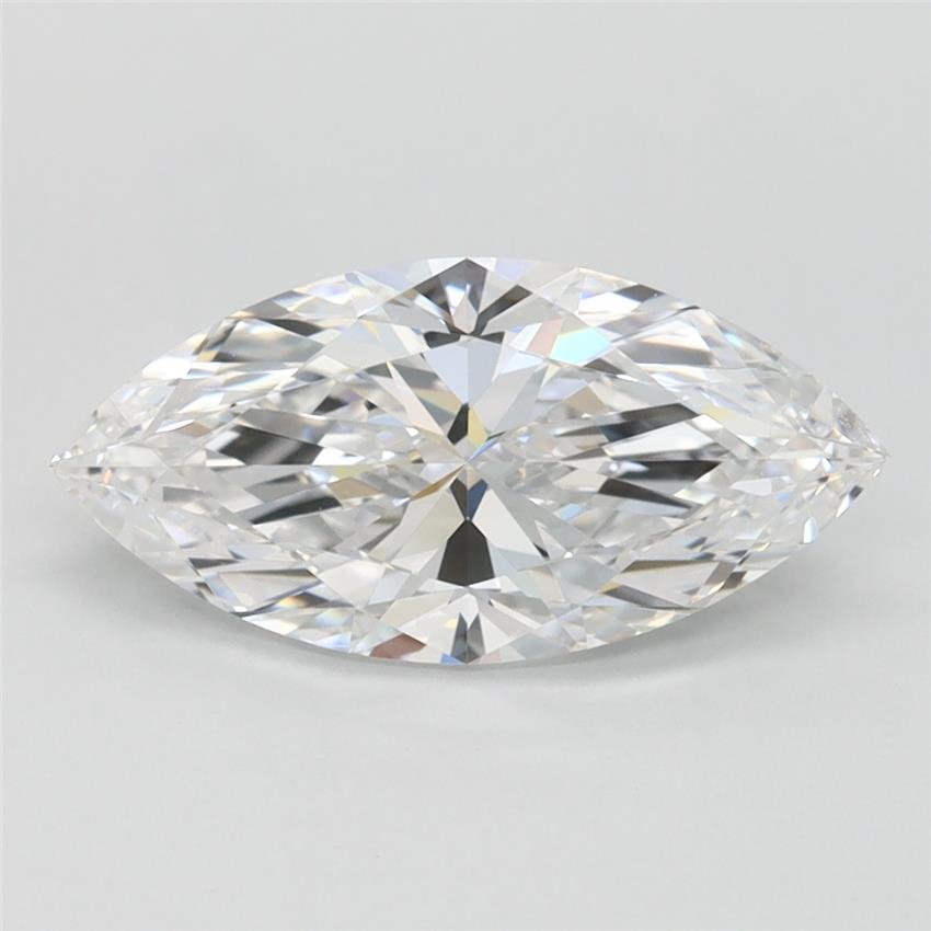 1.51ct D VVS1 Rare Carat Ideal Cut Marquise Lab Grown Diamond