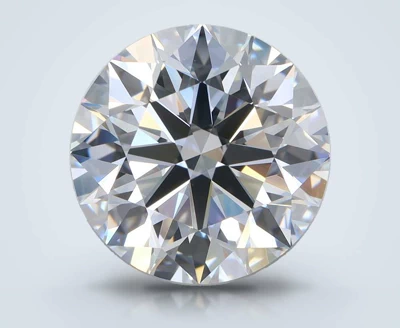 4.34ct F VVS2 Rare Carat Ideal Cut Round Lab Grown Diamond