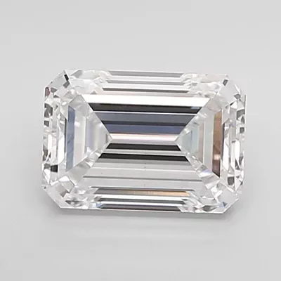 2.05ct E VS1 Excellent Cut Emerald Lab Grown Diamond