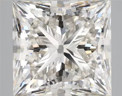 9.52ct H VS2 Rare Carat Ideal Cut Princess Lab Grown Diamond
