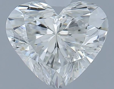 0.80ct H SI2 Rare Carat Ideal Cut Heart Diamond