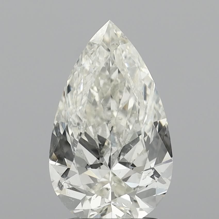 2.01ct I SI2 Rare Carat Ideal Cut Pear Diamond