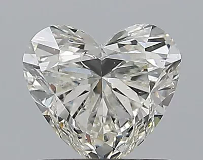 0.91ct K SI2 Rare Carat Ideal Cut Heart Diamond