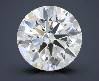 4.36ct D FL Rare Carat Ideal Cut Round Lab Grown Diamond