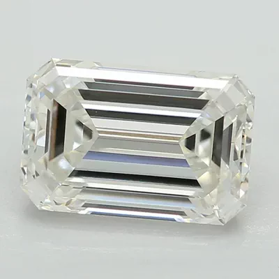 1.32ct F VS1 Excellent Cut Emerald Lab Grown Diamond