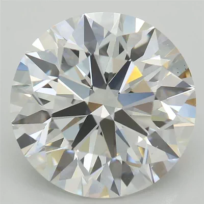 4.19ct E VS1 Rare Carat Ideal Cut Round Lab Grown Diamond