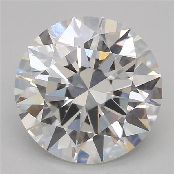 1.54ct D VVS2 Rare Carat Ideal Cut Round Lab Grown Diamond