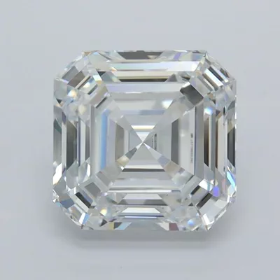 2.05ct D VVS1 Rare Carat Ideal Cut Asscher Lab Grown Diamond