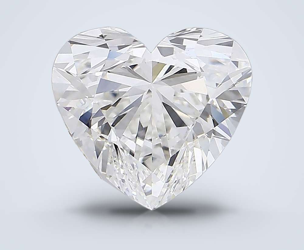 6.51ct E VS1 Rare Carat Ideal Cut Heart Lab Grown Diamond