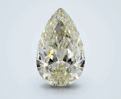 5.09ct K VS1 Rare Carat Ideal Cut Pear Diamond