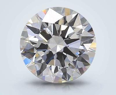 2.37ct F VS1 Rare Carat Ideal Cut Round Lab Grown Diamond