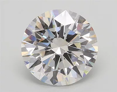 5.14ct F VS1 Rare Carat Ideal Cut Round Lab Grown Diamond