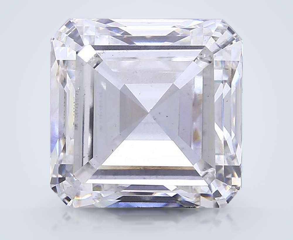 10.02ct G VS2 Very Good Cut Asscher Lab Grown Diamond