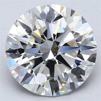 4.05ct F VS1 Rare Carat Ideal Cut Round Lab Grown Diamond