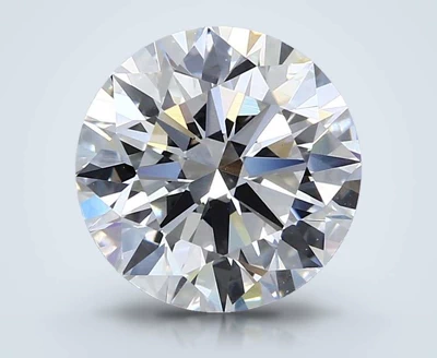 4.05ct F VS1 Rare Carat Ideal Cut Round Lab Grown Diamond