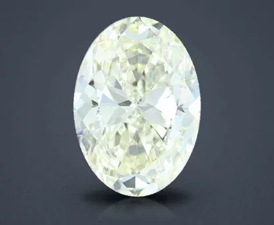 5.02ct K IF Rare Carat Ideal Cut Oval Diamond