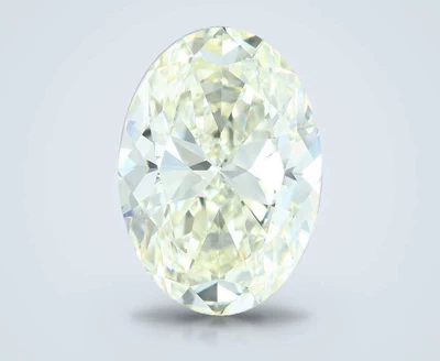 5.02ct K IF Rare Carat Ideal Cut Oval Diamond