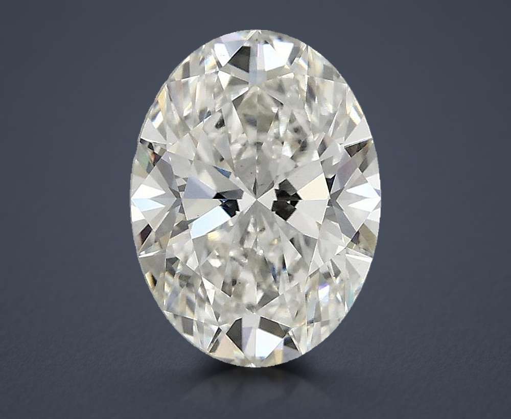 1.98ct G VS1 Rare Carat Ideal Cut Oval Lab Grown Diamond