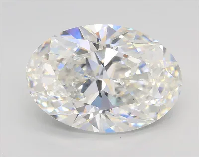 4.50ct E VS1 Rare Carat Ideal Cut Oval Lab Grown Diamond