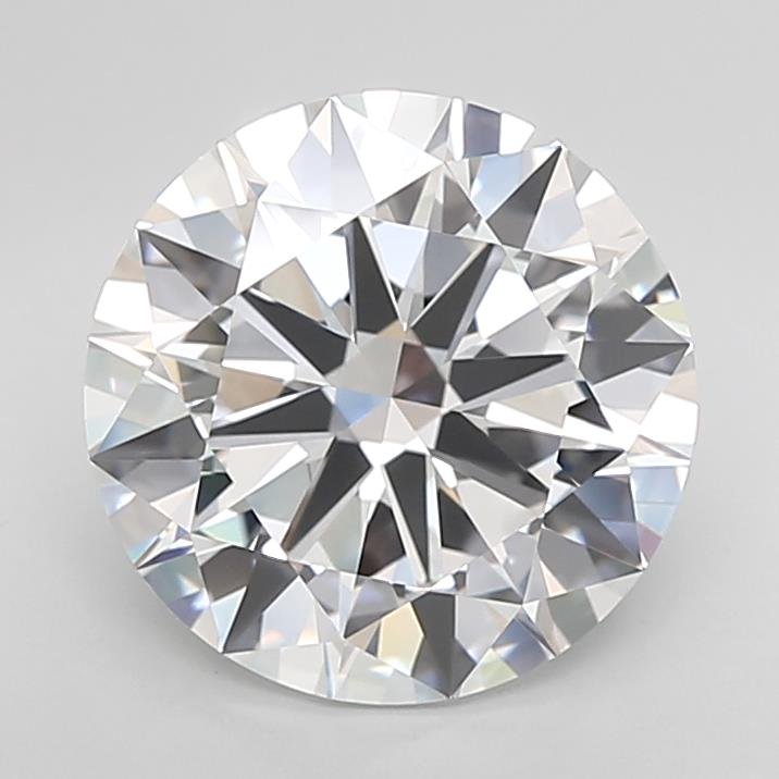 5.01ct D VVS2 Rare Carat Ideal Cut Round Lab Grown Diamond