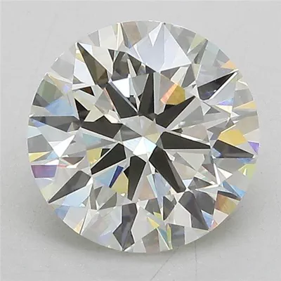 3.02ct J VS1 Rare Carat Ideal Cut Round Lab Grown Diamond