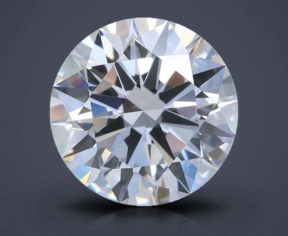 2.02ct D VS1 Excellent Cut Round Lab Grown Diamond