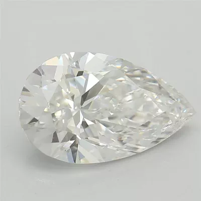 1.09ct F VS1 Rare Carat Ideal Cut Pear Lab Grown Diamond