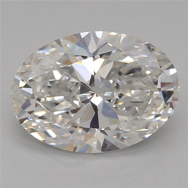 1.01ct F VVS2 Rare Carat Ideal Cut Oval Lab Grown Diamond