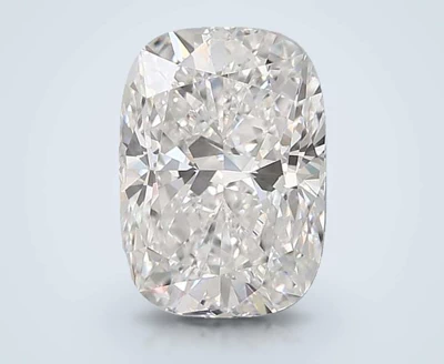 3.09ct F VVS2 Rare Carat Ideal Cut Cushion Lab Grown Diamond