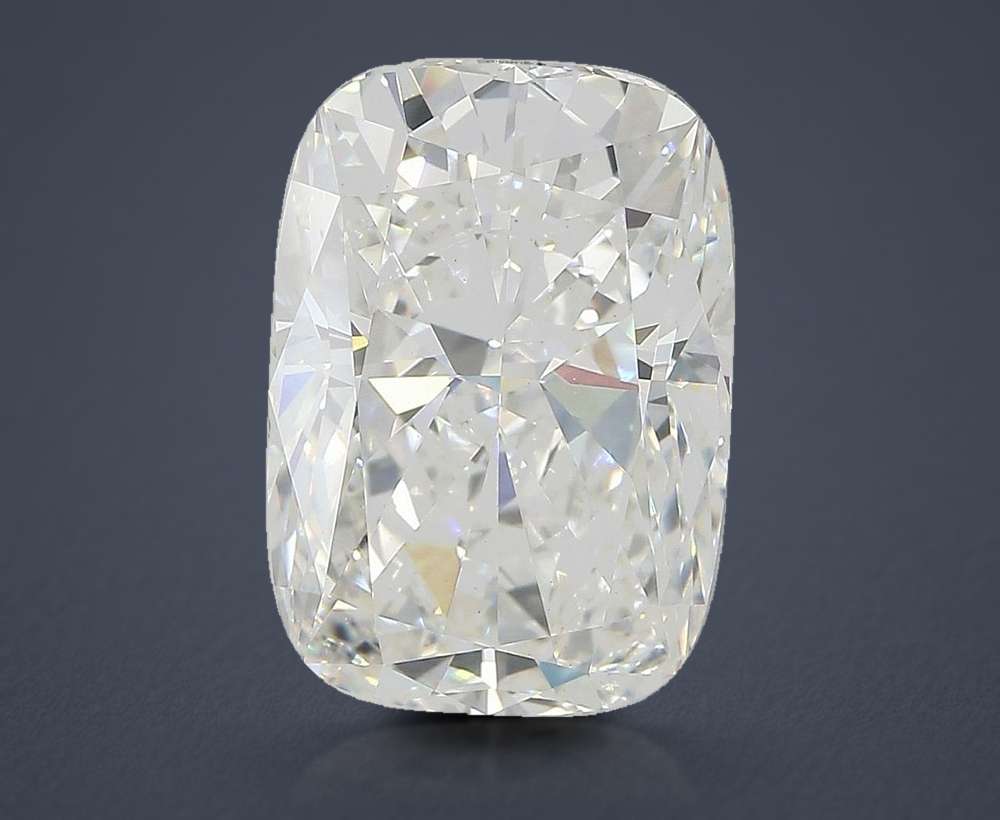 7.58ct F VS1 Very Good Cut Cushion Lab Grown Diamond