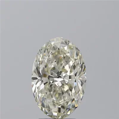 3.80ct J VS1 Very Good Cut Oval Diamond