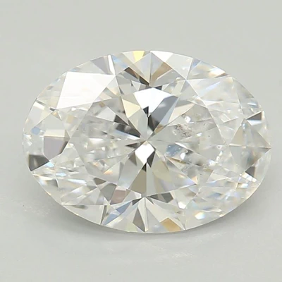 1.07ct D VVS2 Rare Carat Ideal Cut Oval Lab Grown Diamond