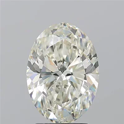 3.28ct K VVS1 Rare Carat Ideal Cut Oval Diamond